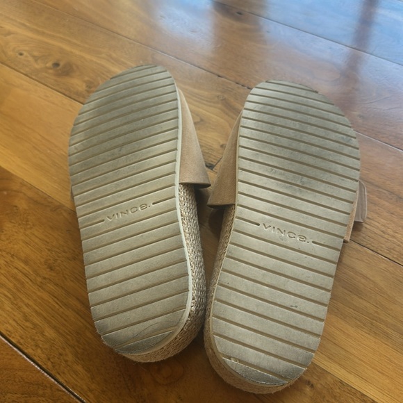 Vince suede and espadrille sandals - Picture 3 of 3